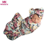 Newborn  Headband Swaddling Blanket