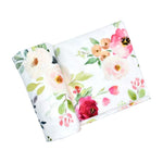 Floral Print Swaddle Blanket